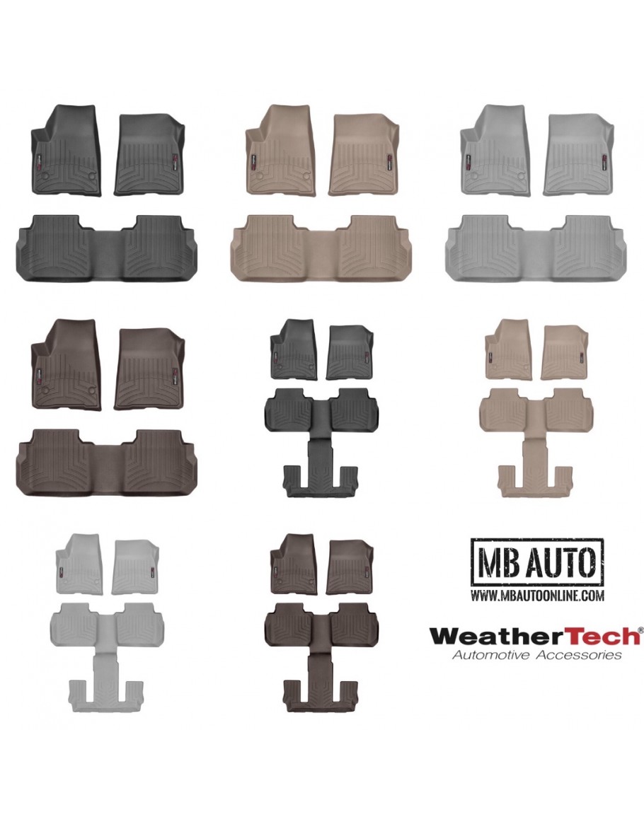 2017 2018 2019 Gmc Acadia Acadia Denali Weathertech Floorliner